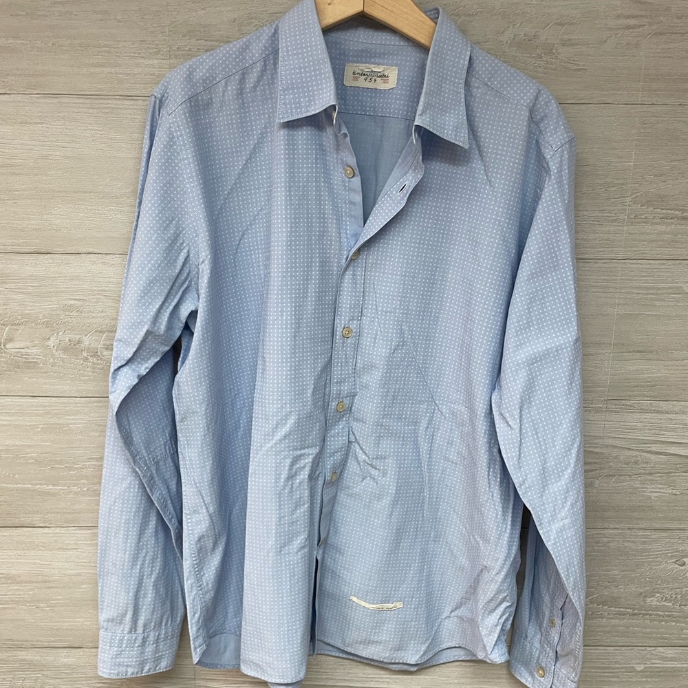 * | Tintoria Mattei | mens button up shirt. Size L.